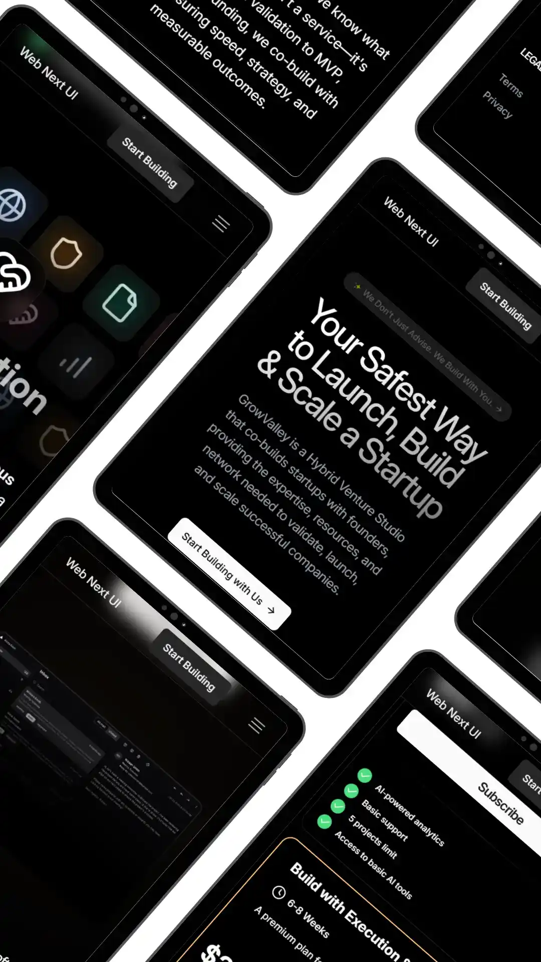 SaaS Landing Page by Weblinear